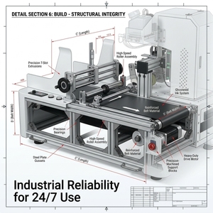 Desktop One Pass Printing Machine Easy Operation for Small Business Custom Packaging High Resolution Printing Achieves 1200 X 24 - Product Image 6