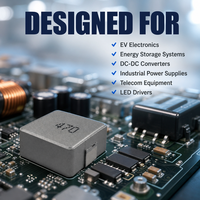 Inducteur CMS SR1770 3.3uH 47uH 100uH 4R7, Inducteur de puissance à puce de classe D, blindé, à noyau magnétique en fer, pour courant élevé