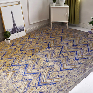 Modern High Quality <strong>Polyester</strong> Jacquard Mat Brightly <strong>Colored</strong> Area <strong>Rug</strong> for Office Dining Room Camping for Outdoor Use - Product Image 2