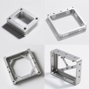 Usine de travail des métaux OEM personnalisée Boîtier en aluminium CNC Pièce d'usinage CNC en aluminium - Product Image 1