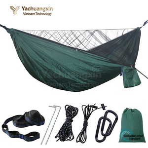 Mosquitera mejorada con diseño abrible, hamaca antimosquitos de apertura rápida automática, mosquitera doble para exteriores tipo paracaídas - Product Image 6