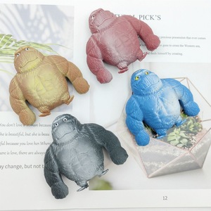 Juguete Blandito de Gorila GL, Squishies No Tóxicos con Caja Expositora, Juguetes Sensoriales Blandos para Niños, Antiestrés, Mono <span class=keywords><strong>El</strong></span>ástico - Product Image 5