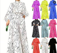 Nouvelle Robe Blanche Femme 2026 en Gros, Manches Longues, Grande Taille, Pantalon Large, Tenue de Bureau pour Femme