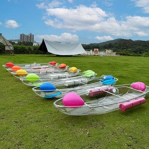 <span class=keywords><strong>Kayak</strong></span> Transparente con Fondo Transparente, <span class=keywords><strong>Precio</strong></span> de Fábrica, Canoa de Cristal Transparente para 2~4 Personas, Kayaks <span class=keywords><strong>Transparentes</strong></span> para Turismo con Accesorios Gratuitos - Product Image 3