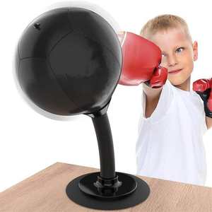 Stress <span class=keywords><strong>Buster</strong></span> Relief Mesa de escritorio de pie, Bola de boxeo, ventosa, juguetes de tensión de reflejo, saco de boxeo de escritorio - Product Image 6