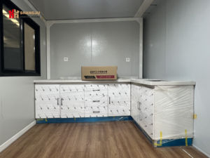 บ้านโครงเหล็กขนาด 6 เมตร ปรับแต่งได้ตามมาตรฐานออสเตรเลีย บ้านพักอาศัยขนาดเล็กแบบตู้คอนเทนเนอร์ขนส่งขนาด 20 ฟุต - Product Image 6