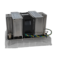 Support de refroidissement pour processeur de plateforme LGA4189, dissipateur thermique à 5 caloducs, fond en cuivre pour ordinateur, ventilateur de processeur 2u pour serveur, nouveau ventilateur de processeur TDP 400W