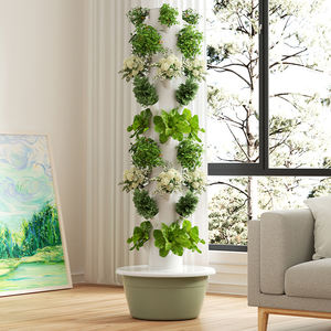 Torre Hidropónica Multicapa Equipada con Controlador, Bomba Sumergible y Algodón de Plantación para Invernadero/Verduras de Hoja Verde de Interior - Product Image 2