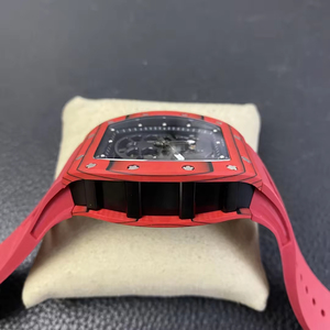 2026 Hot Selling Men's 5201 Automatic Tourbillon Mechanical <b>Watch</b> Red Carbon Fiber Luxury Wristwatch OEM - Product Image 2