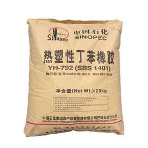 SBS 1401 YH792 Adhesive Asphalt Modified Grade Thermoplastic <b>Styrene</b> <b>Butadiene</b> <b>Styrene</b> SBS Resin <b>Rubber</b> with Low Price - Product Image 3