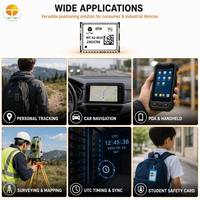 Module GPS haute sensibilité et faible consommation d'énergie capable de recevoir simultanément plusieurs signaux satellite WT-62-M10