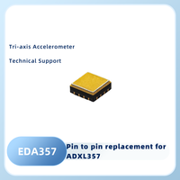 Capteurs de mouvement et d'accélération à montage en surface SPI 5V ZhongHong EDA357, puces IC en boîtier CLCC16