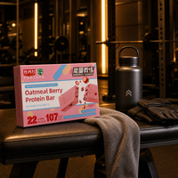 Barre protéinée personnalisée en gros pour usine : Nutrition diététique, végétalienne, substitut de repas, alimentation saine pour la gestion de la santé
