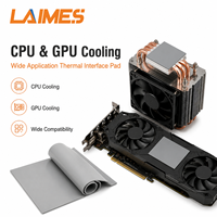Plaquette en silicone thermiquement conductrice à faible compression pour le refroidissement des BMS, commande en gros