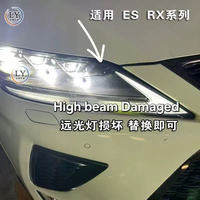 Pour Lexus RX ES – Ensemble moteur de ventilateur de phare avant à LED haute luminosité, pièces de réparation de phare à quatre yeux 04004-34148 04004-34248