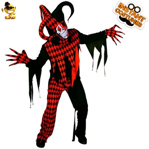 Vestido <span class=keywords><strong>de</strong></span> fiesta <span class=keywords><strong>de</strong></span> Halloween para <span class=keywords><strong>hombre</strong></span>, disfraz <span class=keywords><strong>de</strong></span> espectáculo <span class=keywords><strong>de</strong></span> payaso malvado ATERRADOR - Product Image 4
