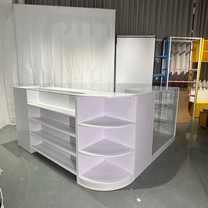 HIKUYA Venta Caliente Mostrador Combinación <span class=keywords><strong>Cajero</strong></span> Contador-Blanco - Product Image 5