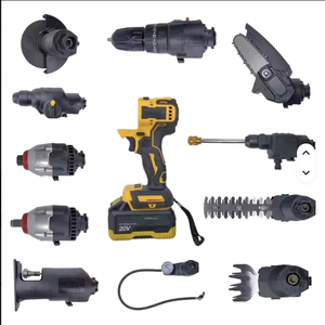 16 in 1 Brushless Cordless <b>Tool</b> Set 21V Impact Drill Kit for DIY Construction and Repair Work Wkc Household Power <b>Tool</b> Set Wkc - Product Image 5