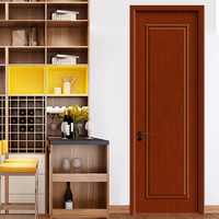 Porte en bois massif polymère, finition peinture à l'eau, style moderne et postmoderne, étanche, pour cuisine, chambre, salle à manger, entrée