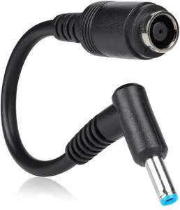 Câble de convertisseur de connecteur coudé à 90 degrés de 7.4mm à 4.5mm pour cordon d'<span class=keywords><strong>alimentation</strong></span> <span class=keywords><strong>HP</strong></span> Stream Spectre <span class=keywords><strong>Pavilion</strong></span> Envy Elitebook Chromebook - Product Image 6