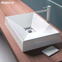 Lavabo de lavage en fonte minérale, nouveau Design Unique, coloré, livraison rapide, pierre artificielle, trou Unique moderne de 3 ans,