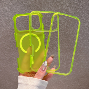 Funda Transparente Magnética Mate con Carga Inalámbrica para iPhone 17 Air 17 Pro Max, Antigolpes, 3 en 1, Tipo Armadura - Product Image 3