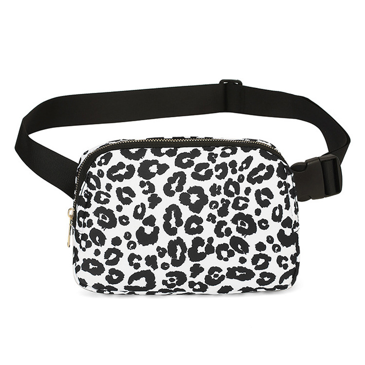 Estampado de leopardo-blanco y negro