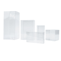 Kundenspezifische Logo-PVC-Verpackungsbox Transparenter Kunststoff-Hersteller für T-Shirts Unterwäsche Umweltfreundliche Acetat-Box mit Recycling-Materialien