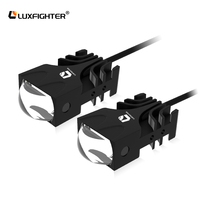 Nouvelle lampe de calandre LED sans ventilateur 36W 2200lm DC12-16V, boîtier en aluminium, acrylique, étanche niveau IP65, 6500K/3000K/4300K, tricolore, 1 pièce
