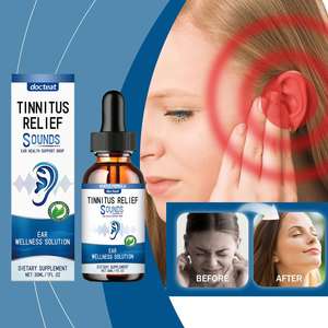 Docteat Ingrosso OEM <span class=keywords><strong>Gocce</strong></span> <span class=keywords><strong>per</strong></span> Tinnito, Olio <span class=keywords><strong>per</strong></span> Tinnito e Sordità, Cura dell'Udito, <span class=keywords><strong>Prurito</strong></span>, Dolore all'<span class=keywords><strong>Orecchio</strong></span>, 10ml - Product Image 3