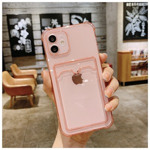 Trong Suốt Rõ Ràng Chủ Thẻ Tín Dụng Trường Hợp Điện Thoại Cho Iphone17 16 15 14 13 12 11 Pro Max Bảo Vệ Ví Điện Thoại Chủ Thẻ Trường Hợp - Product Image 2
