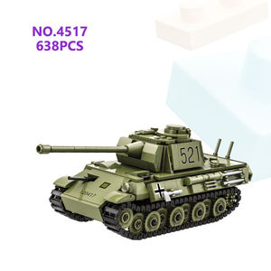 Wange 4517 Tanque Panther, Modelo de Equipo de Construcción, Bloques de Plástico para Niños, Juego de Juguetes Educativos - Product Image 1