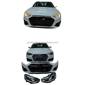 Venta al por mayor directamente instalado nuevo parachoques delantero y trasero faros capó para Audi <span class=keywords><strong>A4</strong></span> S4 Actualización de coche deportivo estado usado - Product Image 5