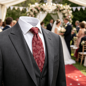 Cravate Formelle à Rayures Tendance pour Uniforme Professionnel – Prix Usine - Product Image 1