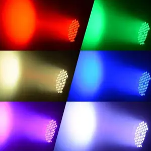Fabrika çıkışı RGB 3 1 DJ ekipmanları 54*3W LED Par işık disko sahne ışıkları Bar için kulübü dans düğün parti ışığı