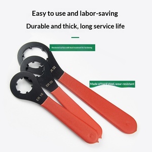 مفتاح ربط مرن لقبضة التثبيت ER نوع ER11/16/20A نوع M UM نوع ER25 40 C32 من الفولاذ عالي الكربون لآلة النقش - Product Image 4