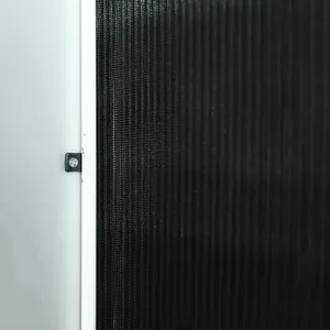 Obral besar pintu layar lipat dapat ditarik, DIY layar lipat pintu serat kaca jala pintu dapat ditarik