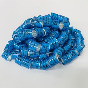 2024 Veelkleurige Duivenvoet Met Woord Voetring Hoge Kwaliteit Duurzame Vogelring Huisdier Vogel Markering Ring // - Product Image 3