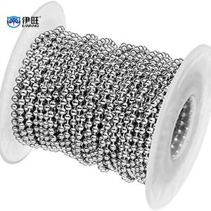 Chaîne à billes en acier inoxydable pour la création de bijoux DIY Ewang - Product Image 3