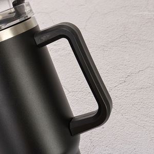 Wholesale Custom Stany Cup 40Oz Stainless Steel Tumbler With <b>Straw</b> Cup With Handle Tumbler Outdoor Insulated Travel Mug Car Cup - Product Image 2