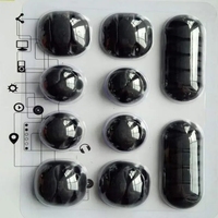 Boîte de gestion de câbles York de bureau cache-cordon avec 10 pièces Silicone USB fil organisateur câble Clip ensemble pour bureau à domicile