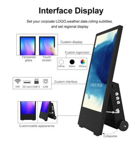 43 49 55 65 inch 2000nits ngoài trời quảng cáo Android kiosk Totem đứng tầng không thấm nước IP65 <span class=keywords><strong>LCD</strong></span> ngoài trời kỹ thuật số biển - Product Image 6