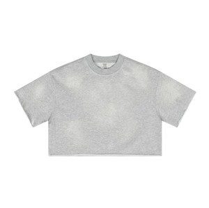 Ykh 300 GSM quá khổ nặng bông Unisex Cổ Điển rửa axit tùy chỉnh in và Logo <span class=keywords><strong>Tee</strong></span> Áo sơ mi quá khổ t Áo sơ mi - Product Image 3
