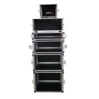 Boîtier de vol en aluminium pour DJ DDJSX/2/3 RX DDJ800 1000 XDJ RR-RX/AERO Road Case Amplifier Stage Audio Aluminium Box Cabinet