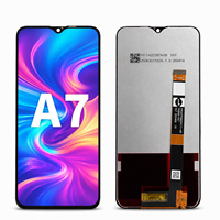 Écran de remplacement d'usine compatible avec OPPO A7 A5s A12 CPH1909 PBFM00, écran tactile LCD HD+ de 6,2 pouces
