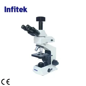 Infitek Approved Laboratory Trinocular Fluorescence Biological Microscope