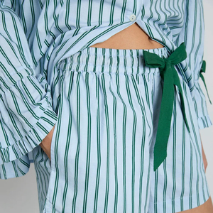 Beefey Mới Đến Thanh Lịch Ấm Cúng Trọng Lượng Nhẹ Mùa Hè/Mùa Thu/Mùa Xuân Thoáng Khí Loungewear Phụ Nữ Quần Áo Ngủ Bộ Đồ Ngủ - Product Image 4