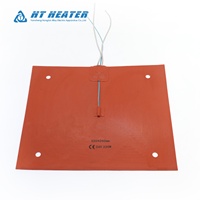 Plaque chauffante flexible en caoutchouc silicone 110V 220V à économie d'énergie, certifiée CE, pour le réchauffement des aliments