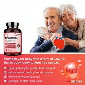 Vitaminas OEM/ODM para la Salud del Corazón y el Cerebro para Adultos, Cápsulas de Gel Suave de CoQ10 para la Salud del Corazón - Product Image 2
