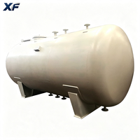 Réservoir de stockage cryogénique horizontal XF pour hélium liquide, cuve sous pression, isolation multicouche super vide, 10 m, 1 MPa